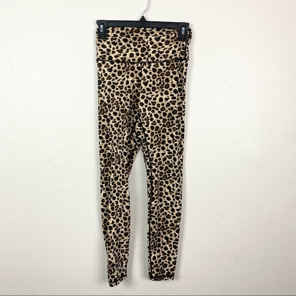 Colorfulkoala | High Waisted Full Length Cheetah Workout Leggings Size Small